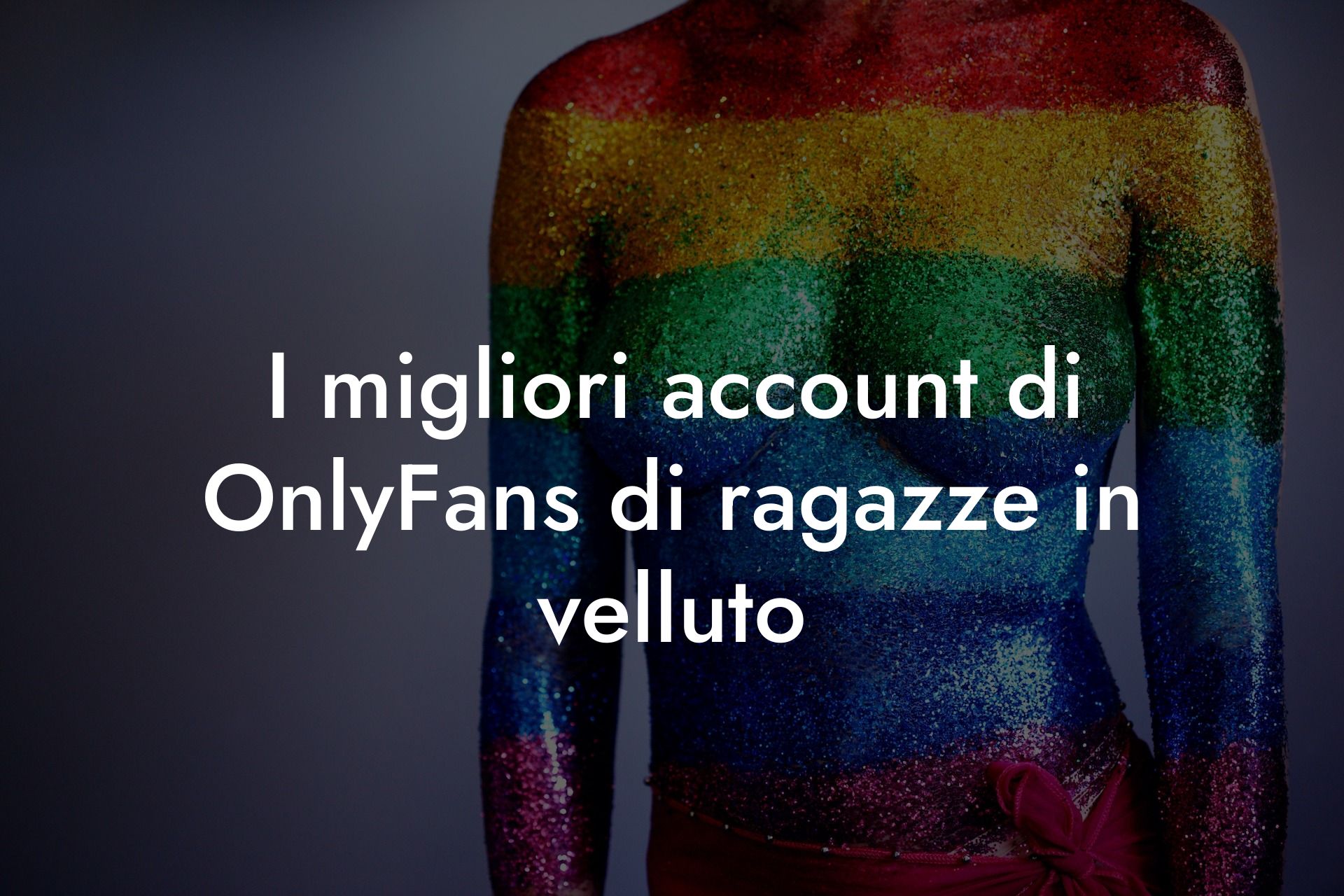 I migliori account di OnlyFans di ragazze in velluto