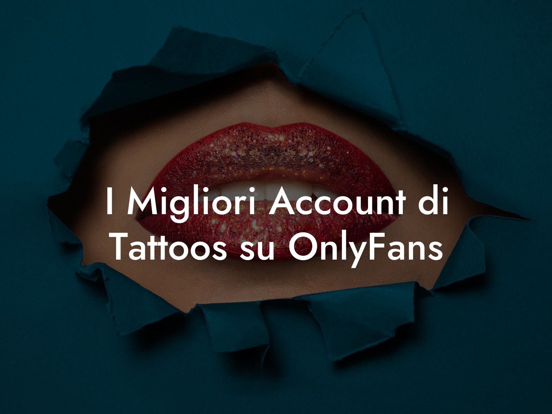 I Migliori Account di Tattoos su OnlyFans