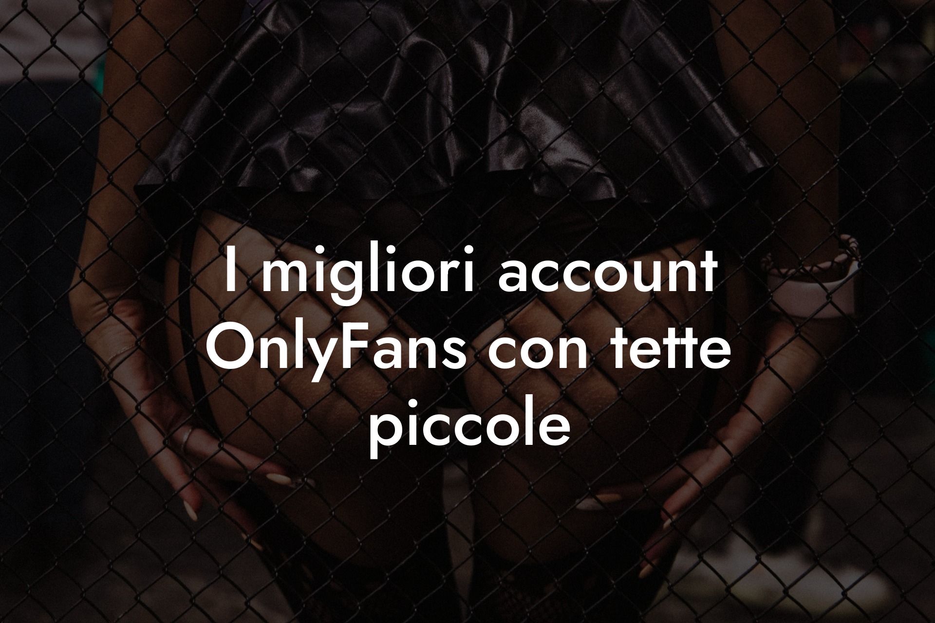 I migliori account OnlyFans con tette piccole