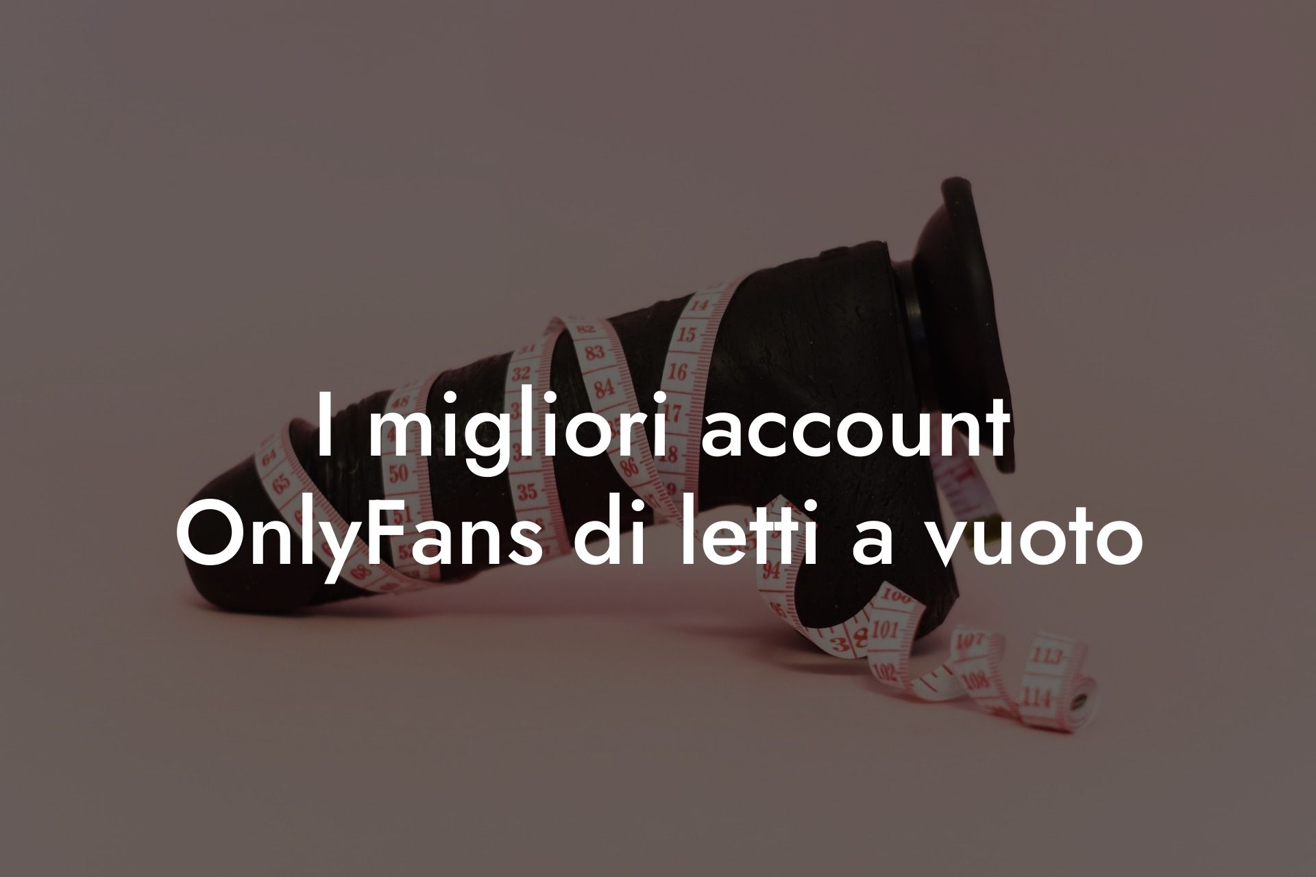 I migliori account OnlyFans di letti a vuoto