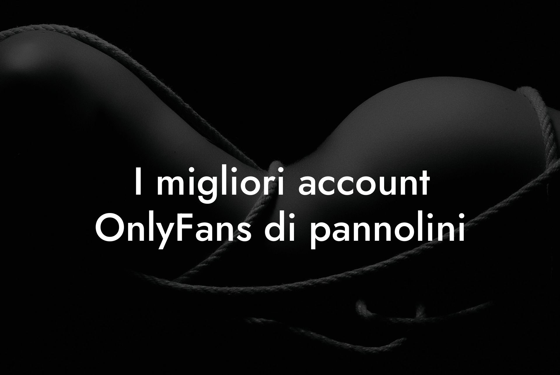 I migliori account OnlyFans di pannolini