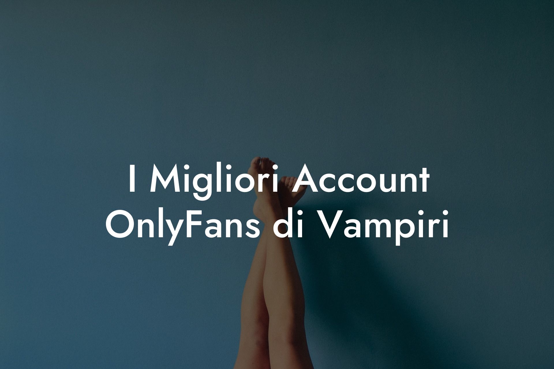 I Migliori Account OnlyFans di Vampiri