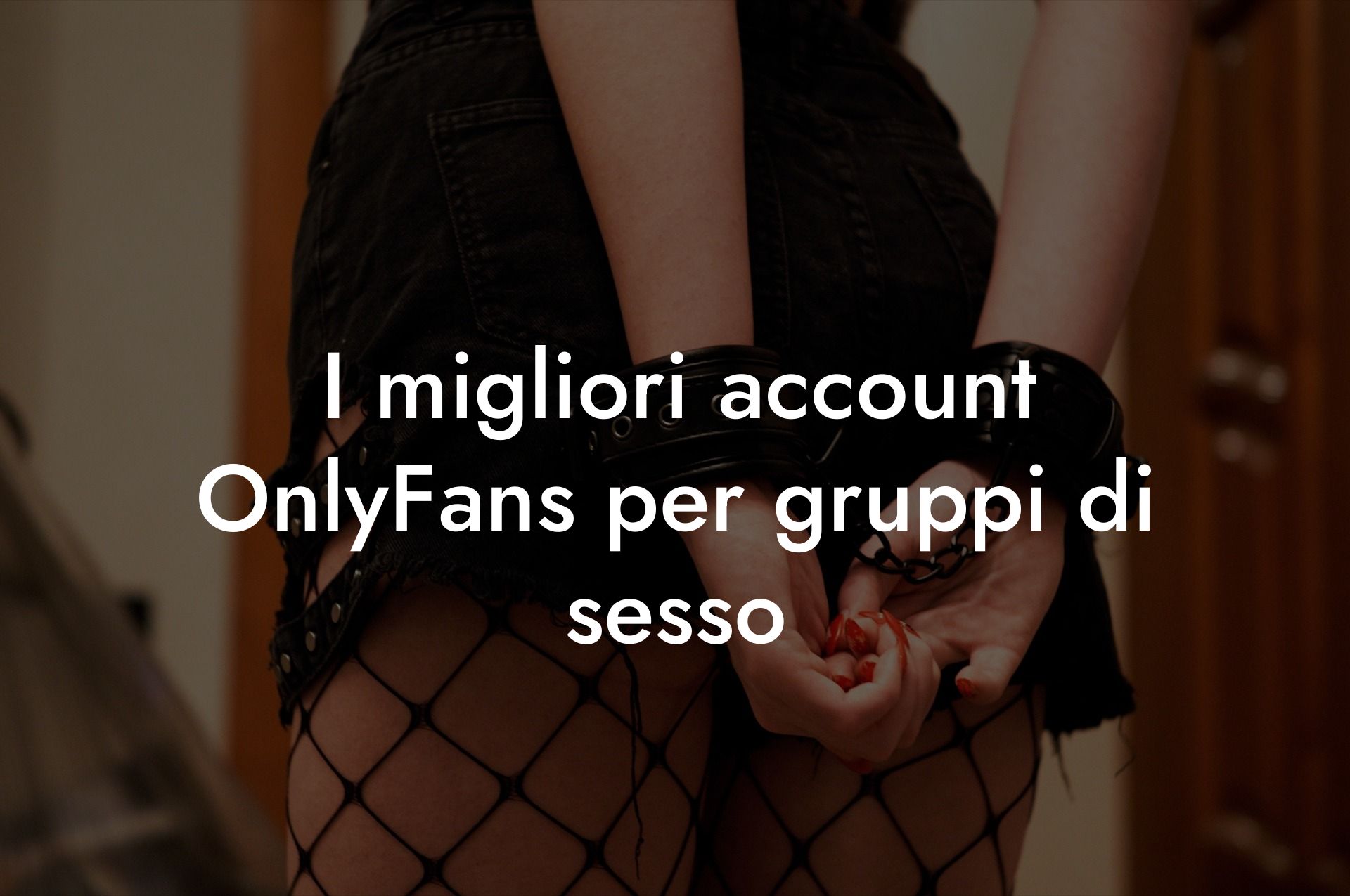 I migliori account OnlyFans per gruppi di sesso