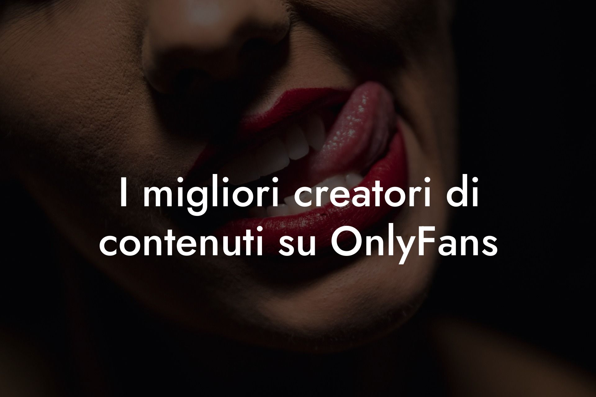 I migliori creatori di contenuti su OnlyFans