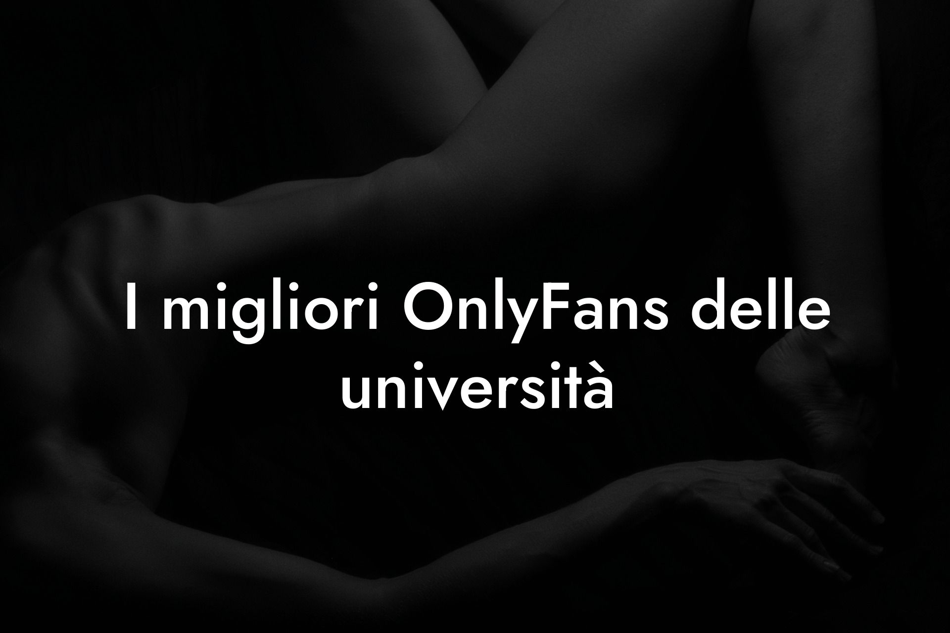 I migliori OnlyFans delle università