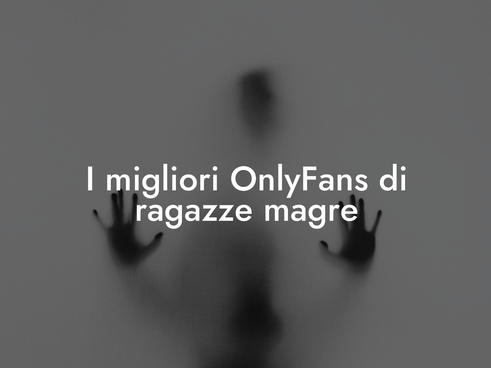 I migliori OnlyFans di ragazze magre