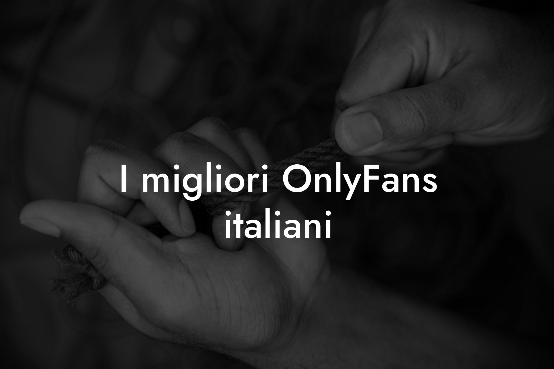 I migliori OnlyFans italiani
