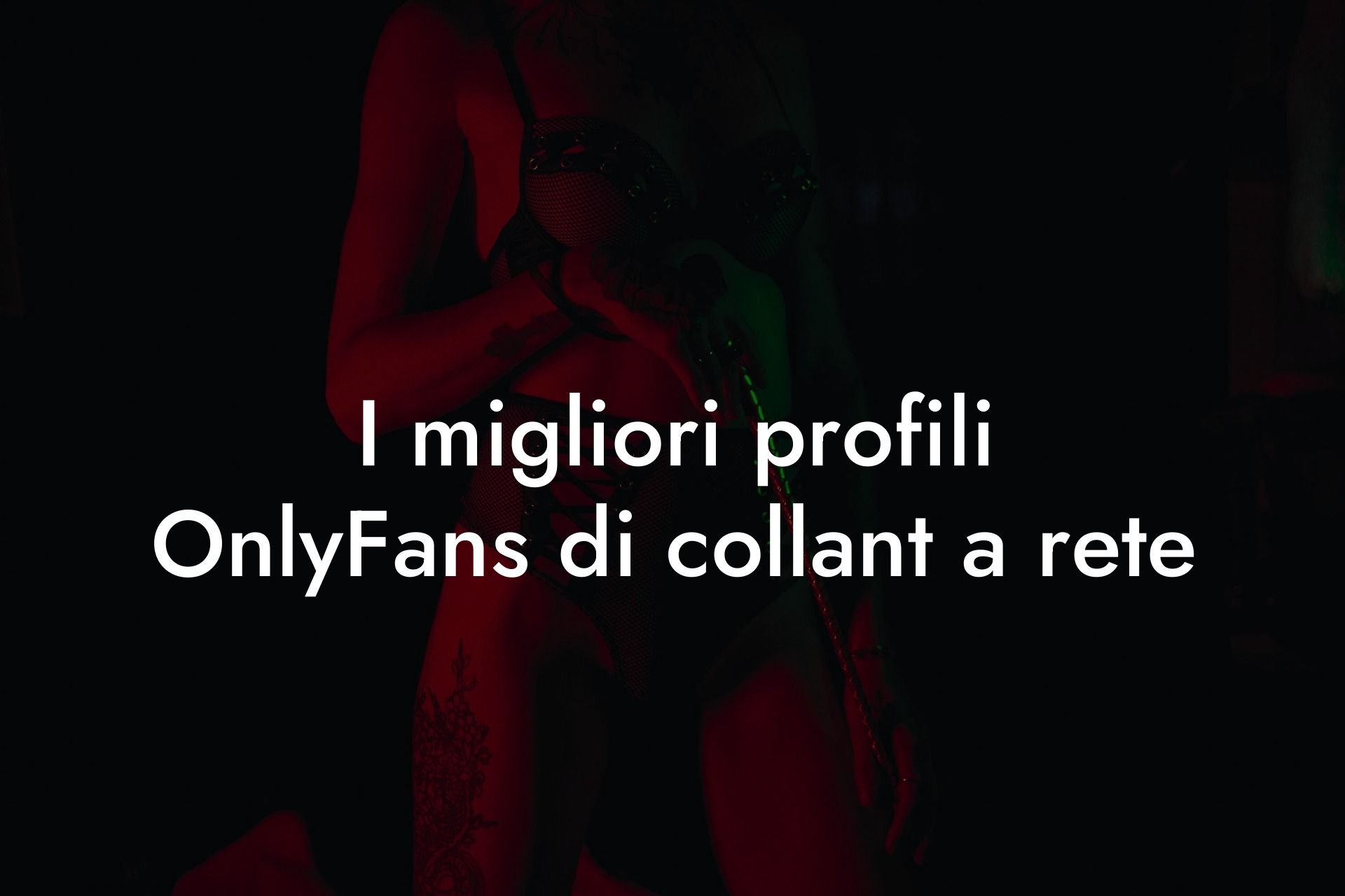 I migliori profili OnlyFans di collant a rete