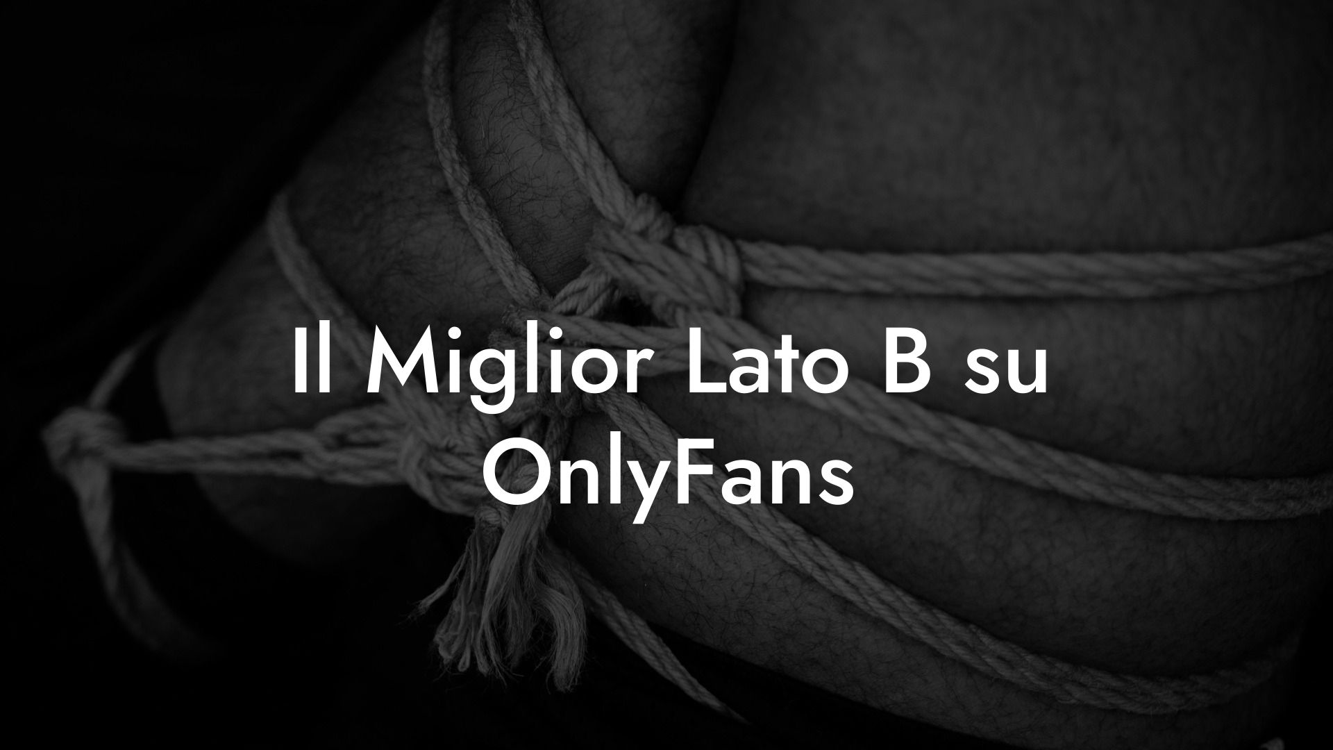 Il Miglior Lato B su OnlyFans