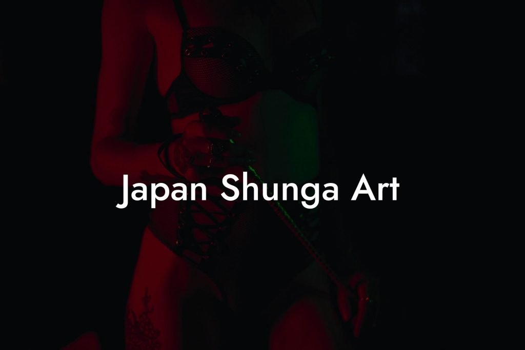 Japan Shunga Art