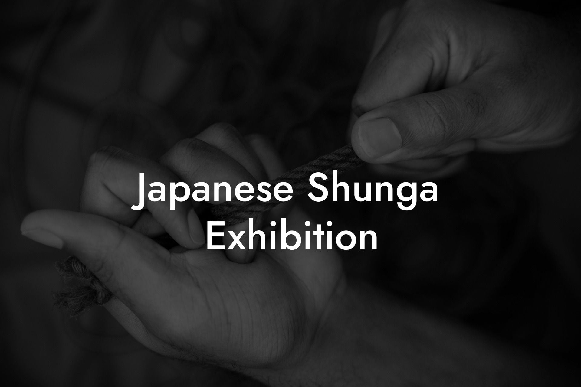 Japanese Shunga Exhibition