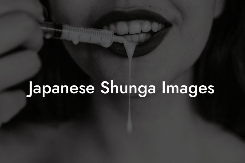 Japanese Shunga Images