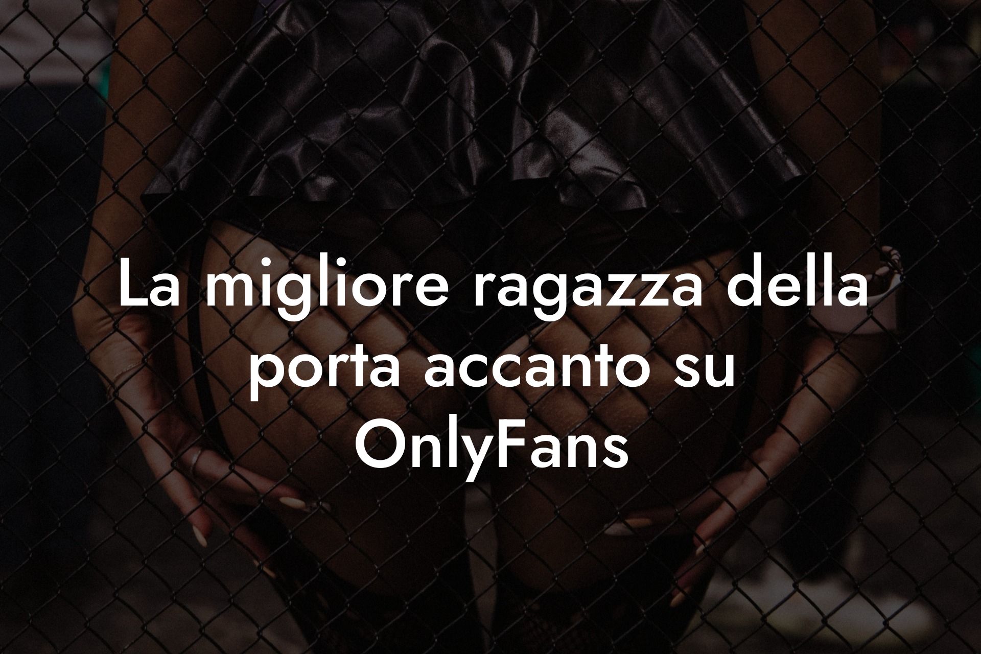 La migliore ragazza della porta accanto su OnlyFans