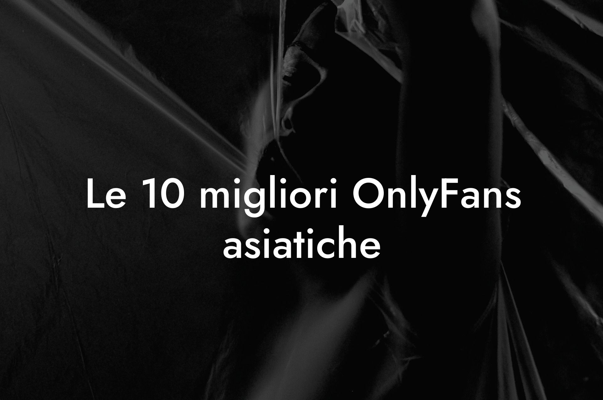 Le 10 migliori OnlyFans asiatiche