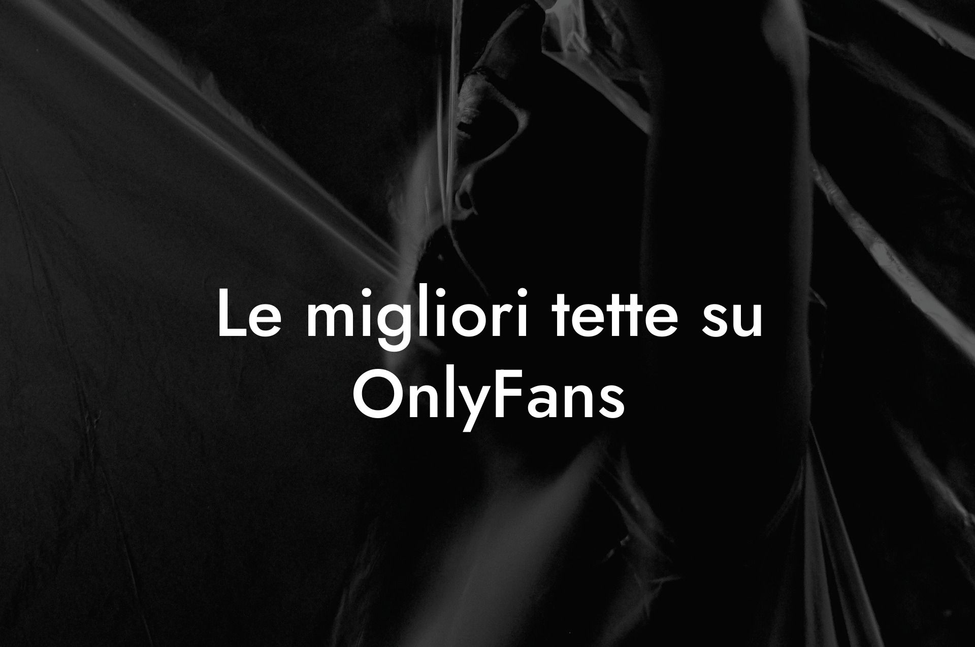 Le migliori tette su OnlyFans