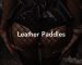 Leather Paddles