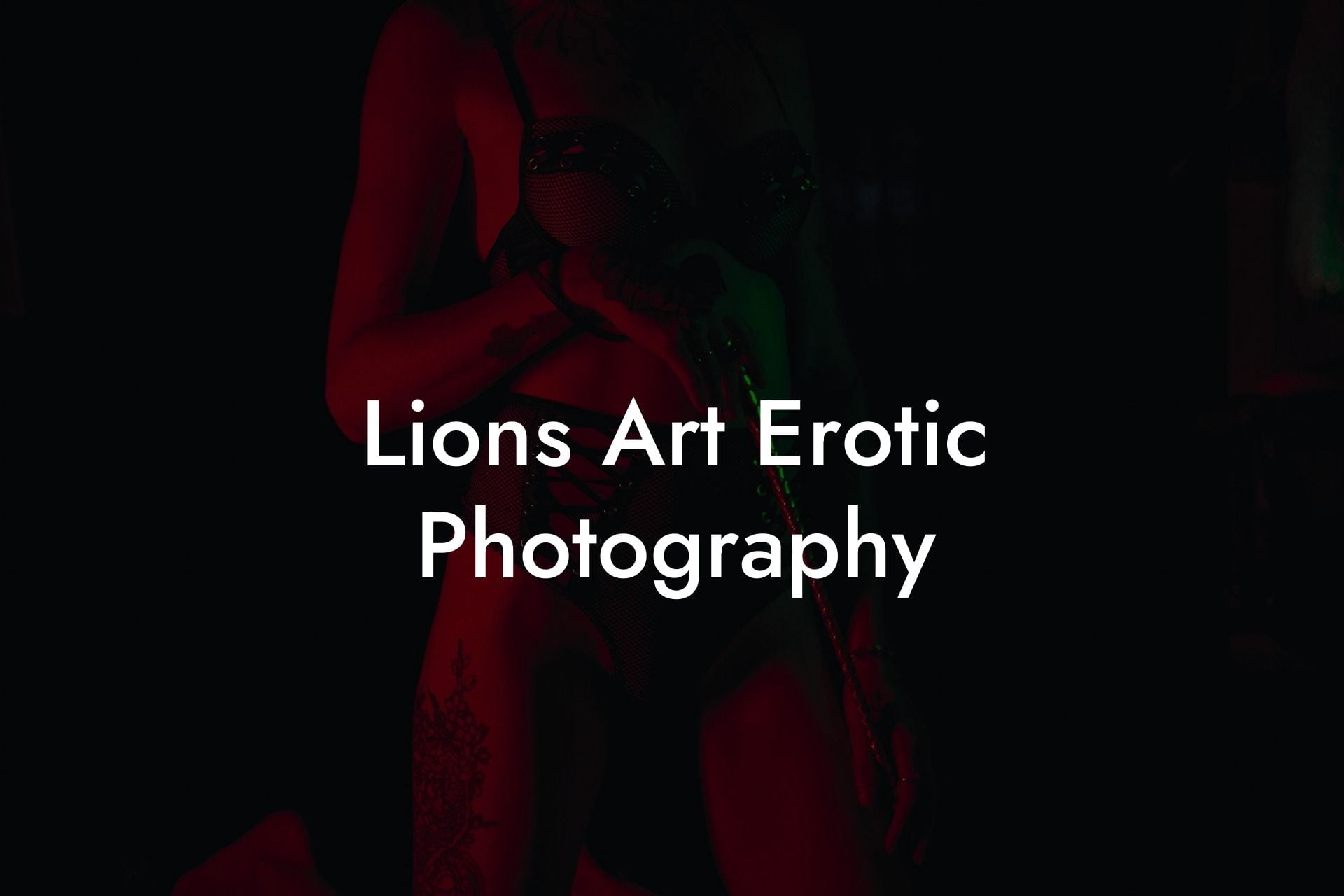 Lions Art Erotic Photography