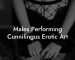 Males Performing Cunnilingus Erotic Art
