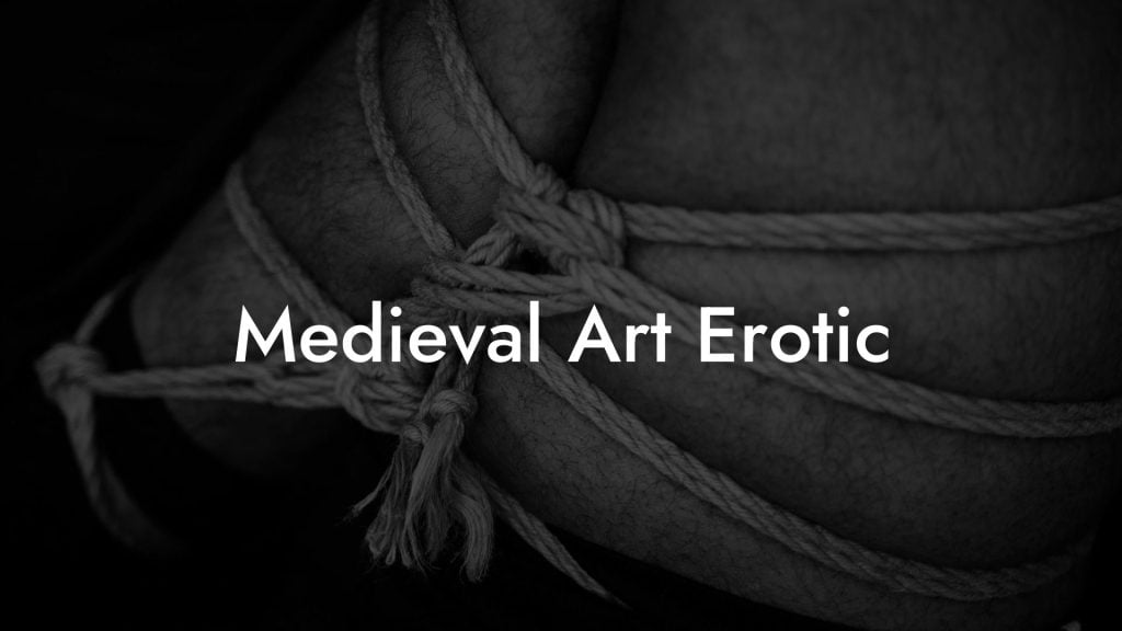 Medieval Art Erotic