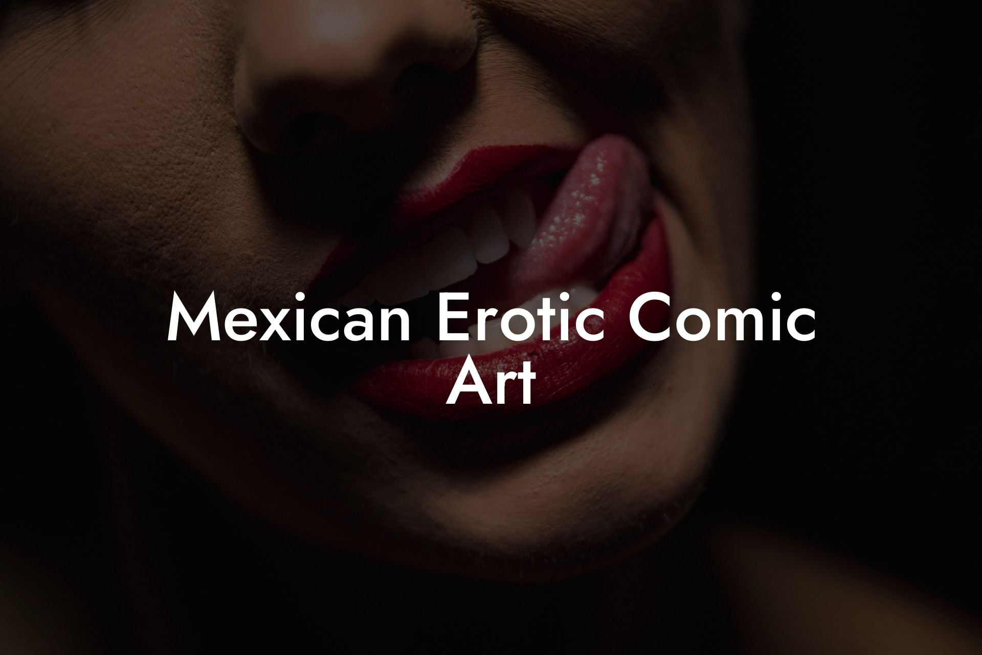 Mexican Erotic Comic Art