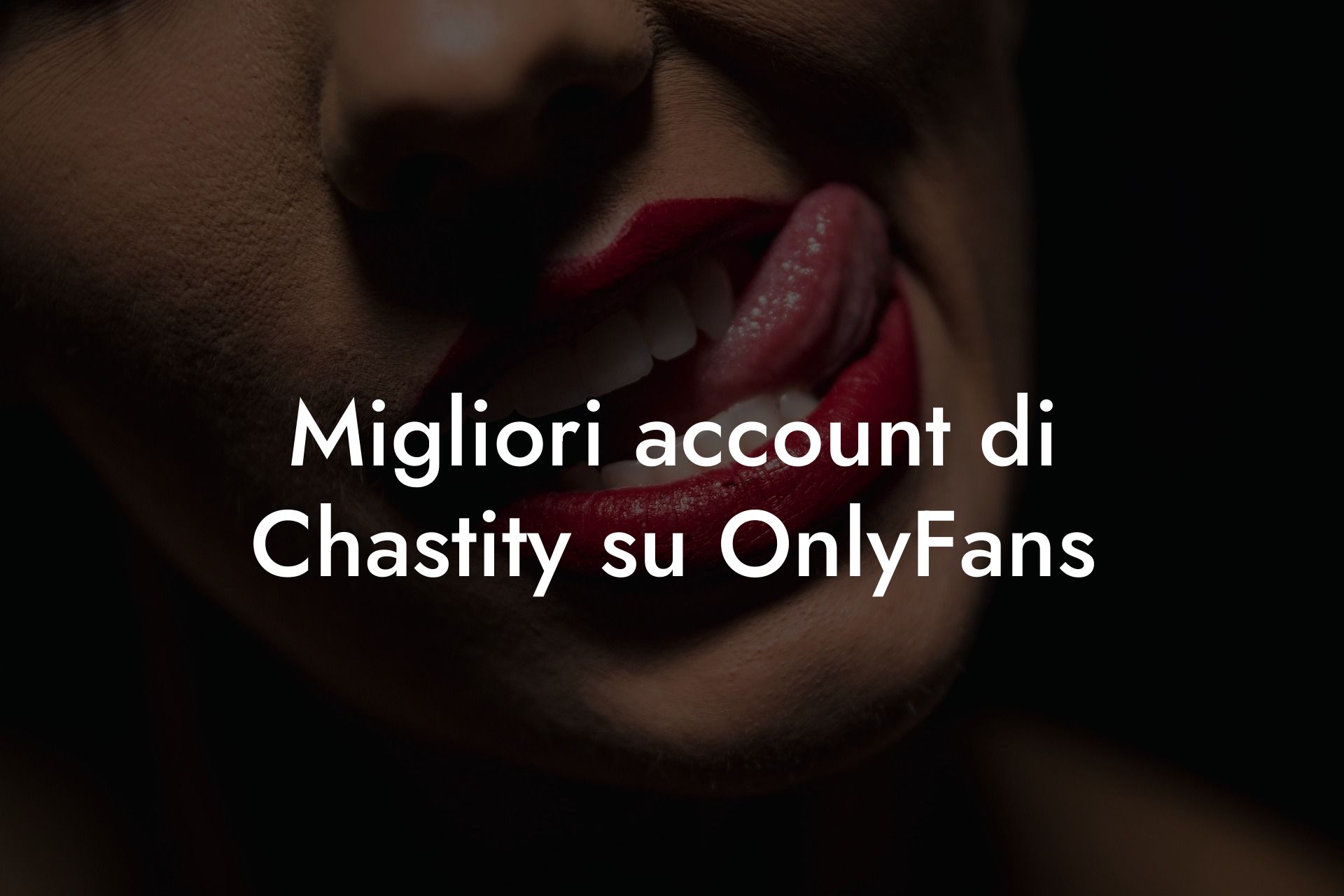 Migliori account di Chastity su OnlyFans