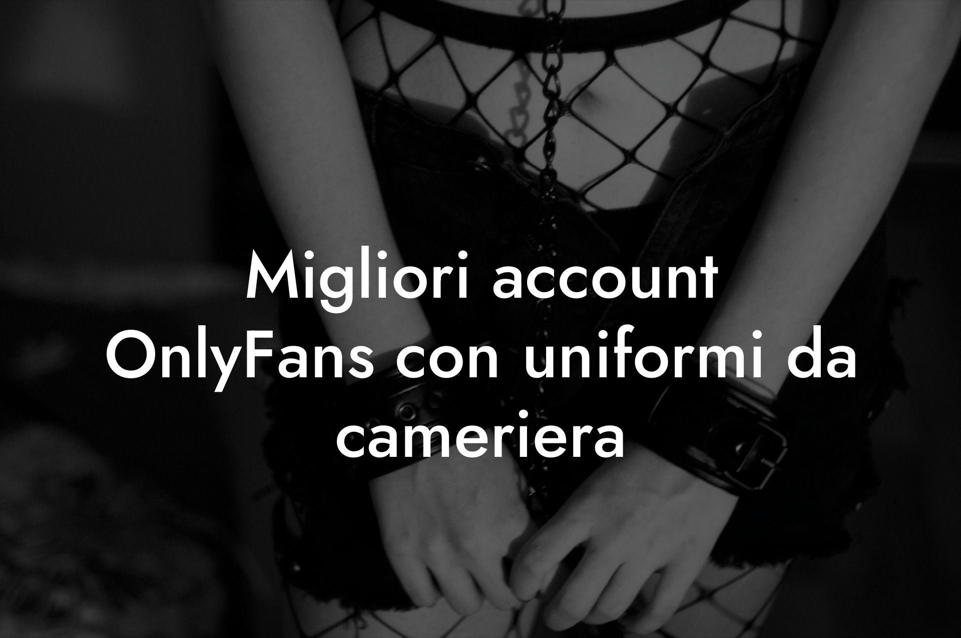 Migliori account OnlyFans con uniformi da cameriera