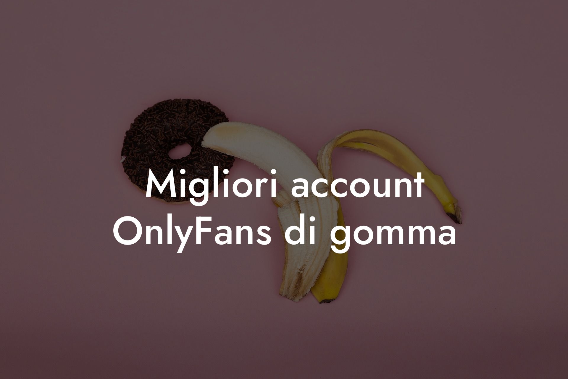 Migliori account OnlyFans di gomma