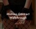 Mistress Contract Walkthrough