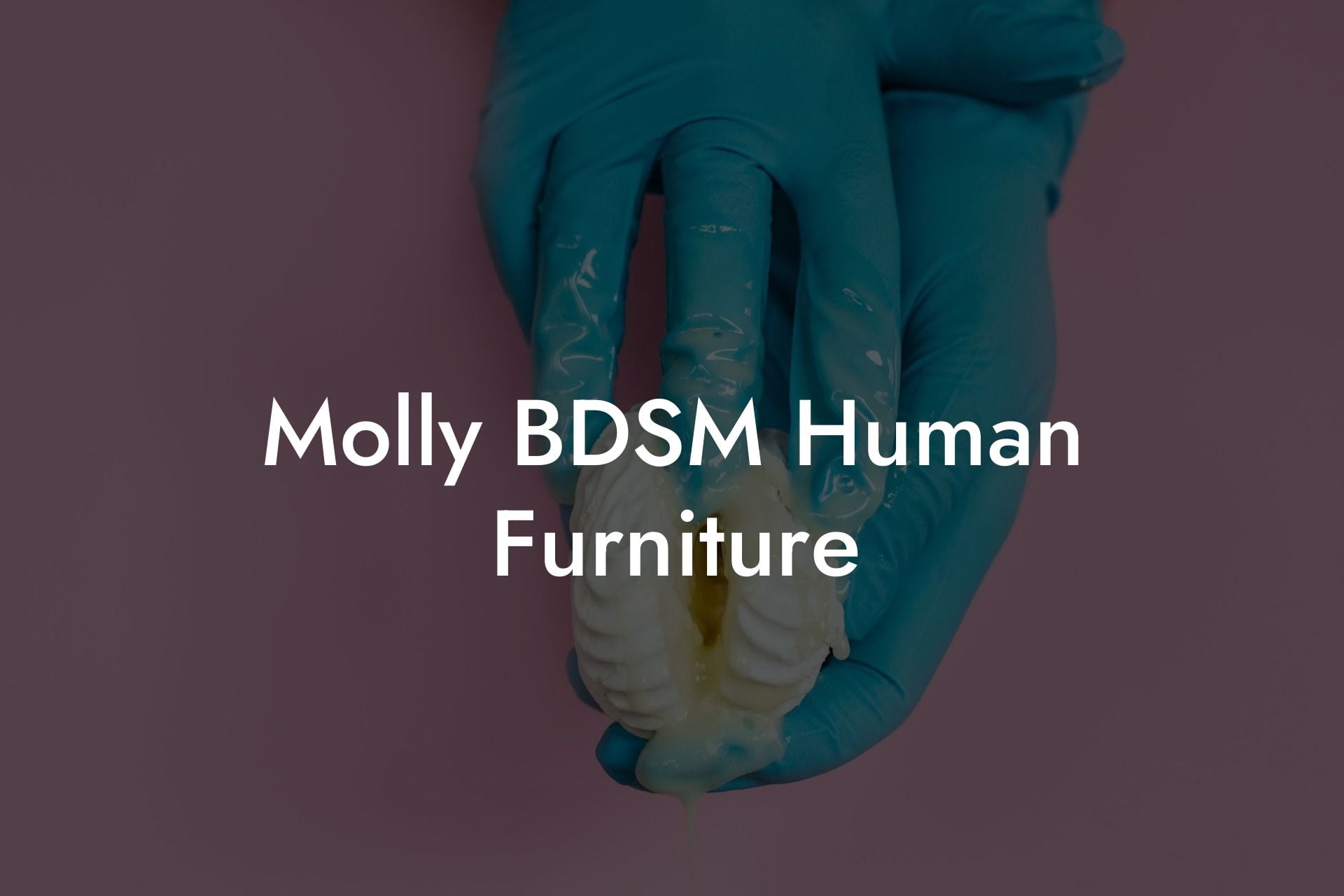 Molly BDSM Human Furniture