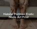 Natalie Portman Erotic Nude Art Print