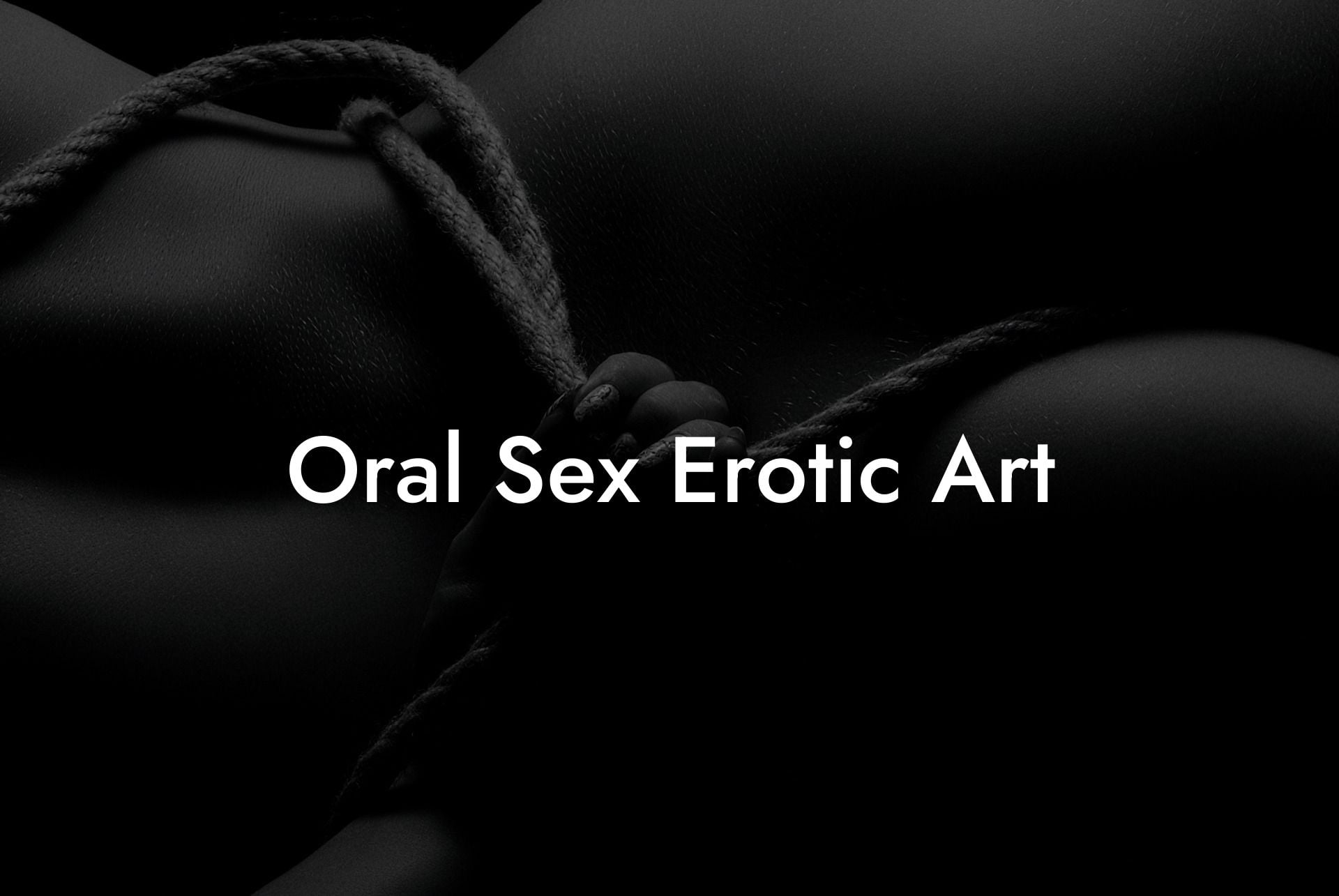 Oral Sex Erotic Art