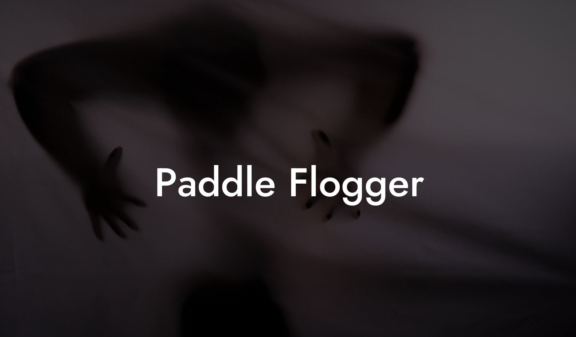 Paddle Flogger