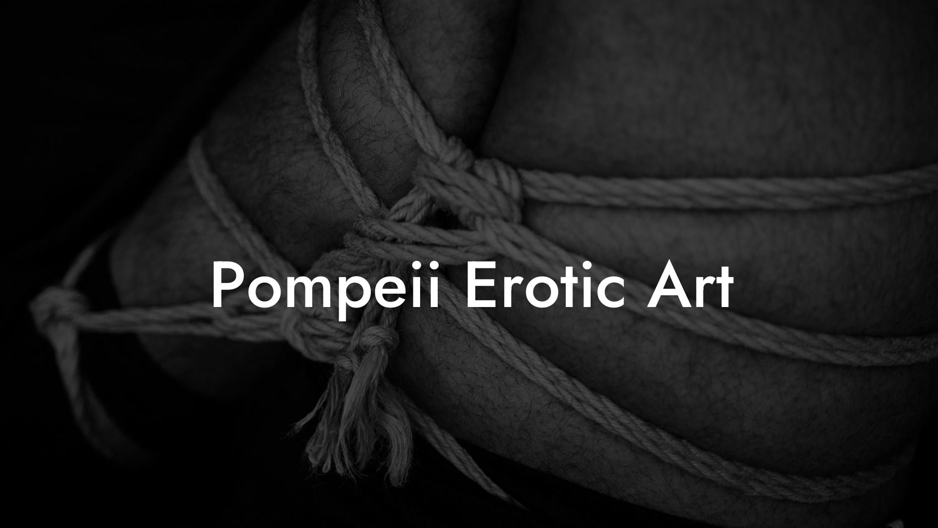 Pompeii Erotic Art