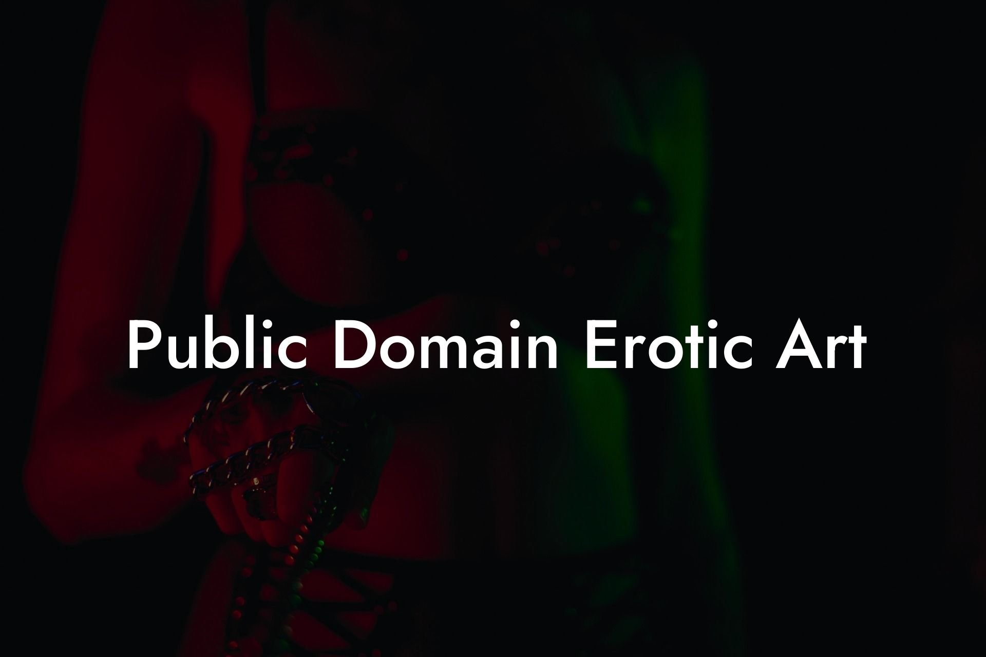 Public Domain Erotic Art