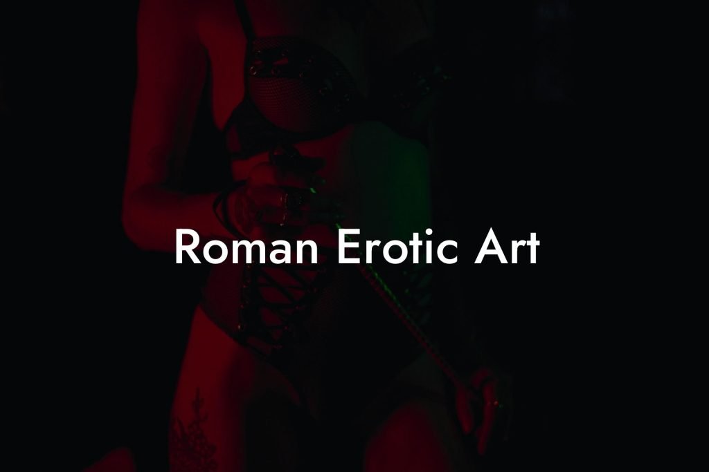 Roman Erotic Art