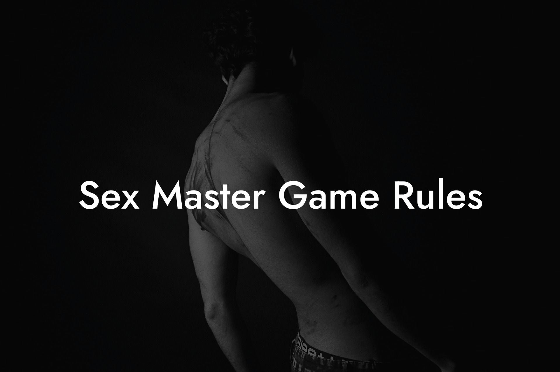 Sex Master Game Rules