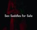 Sex Saddles for Sale