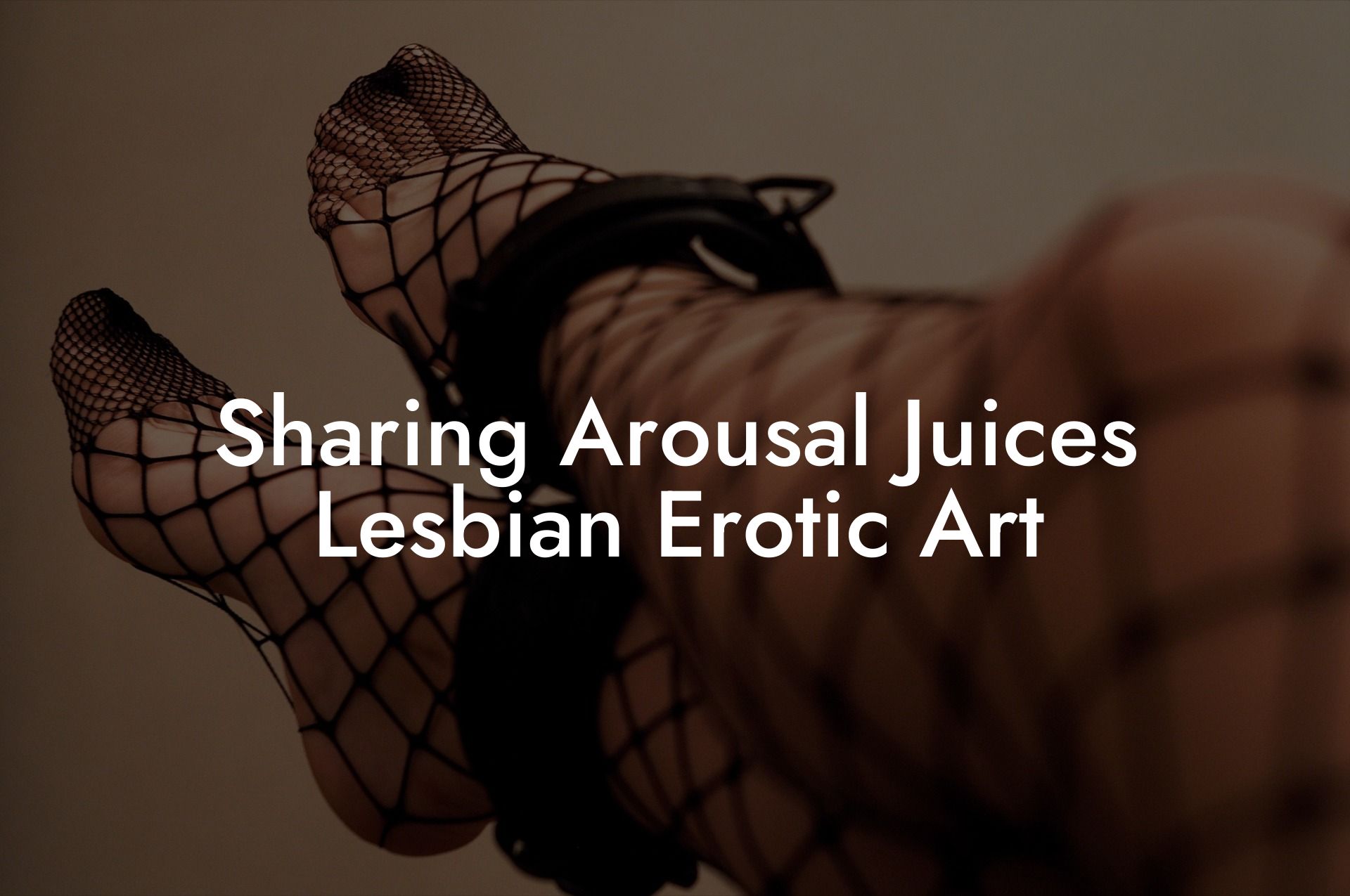 Sharing Arousal Juices Lesbian Erotic Art