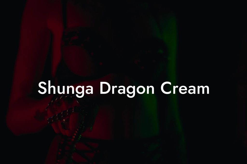 Shunga Dragon Cream