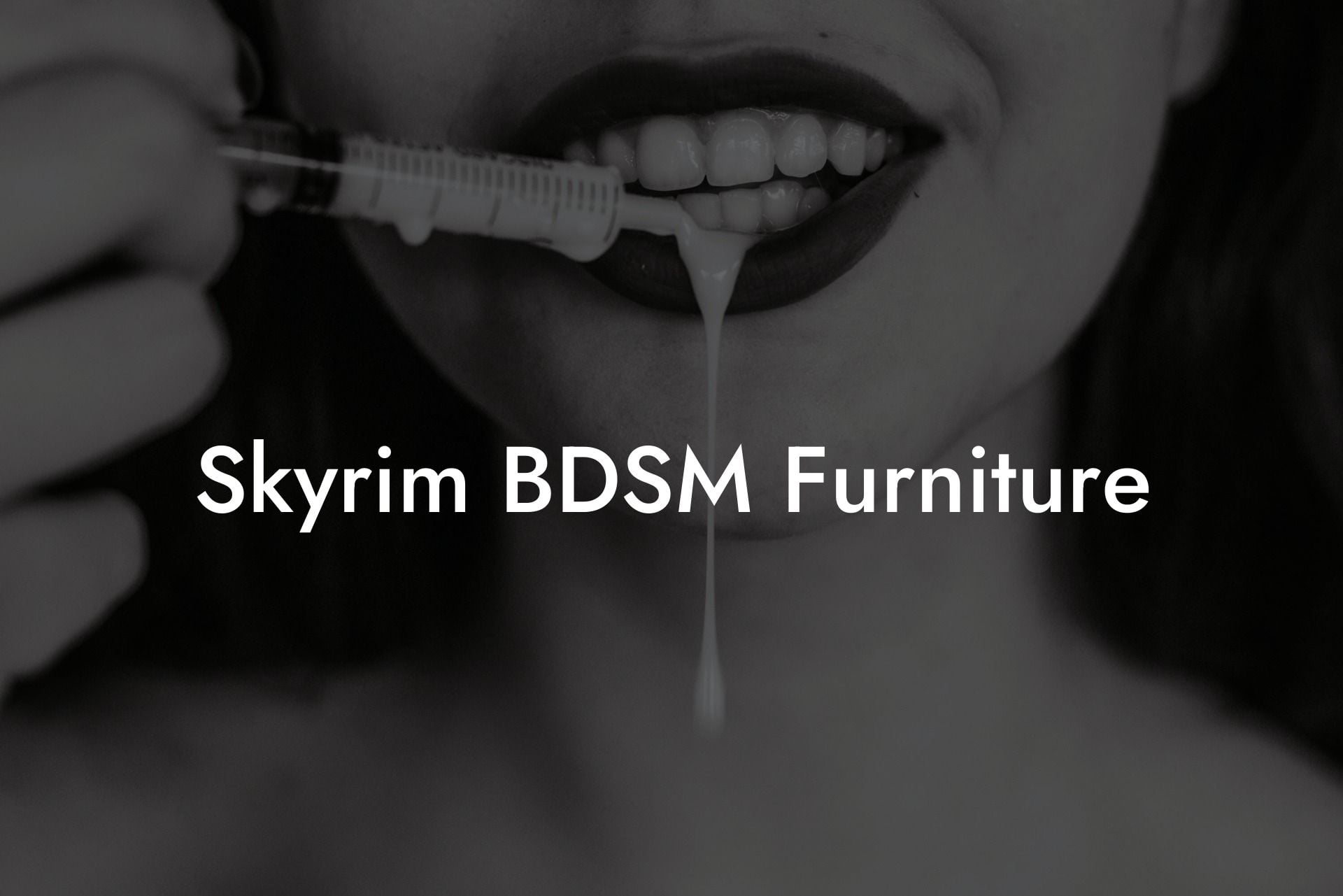 Skyrim BDSM Furniture
