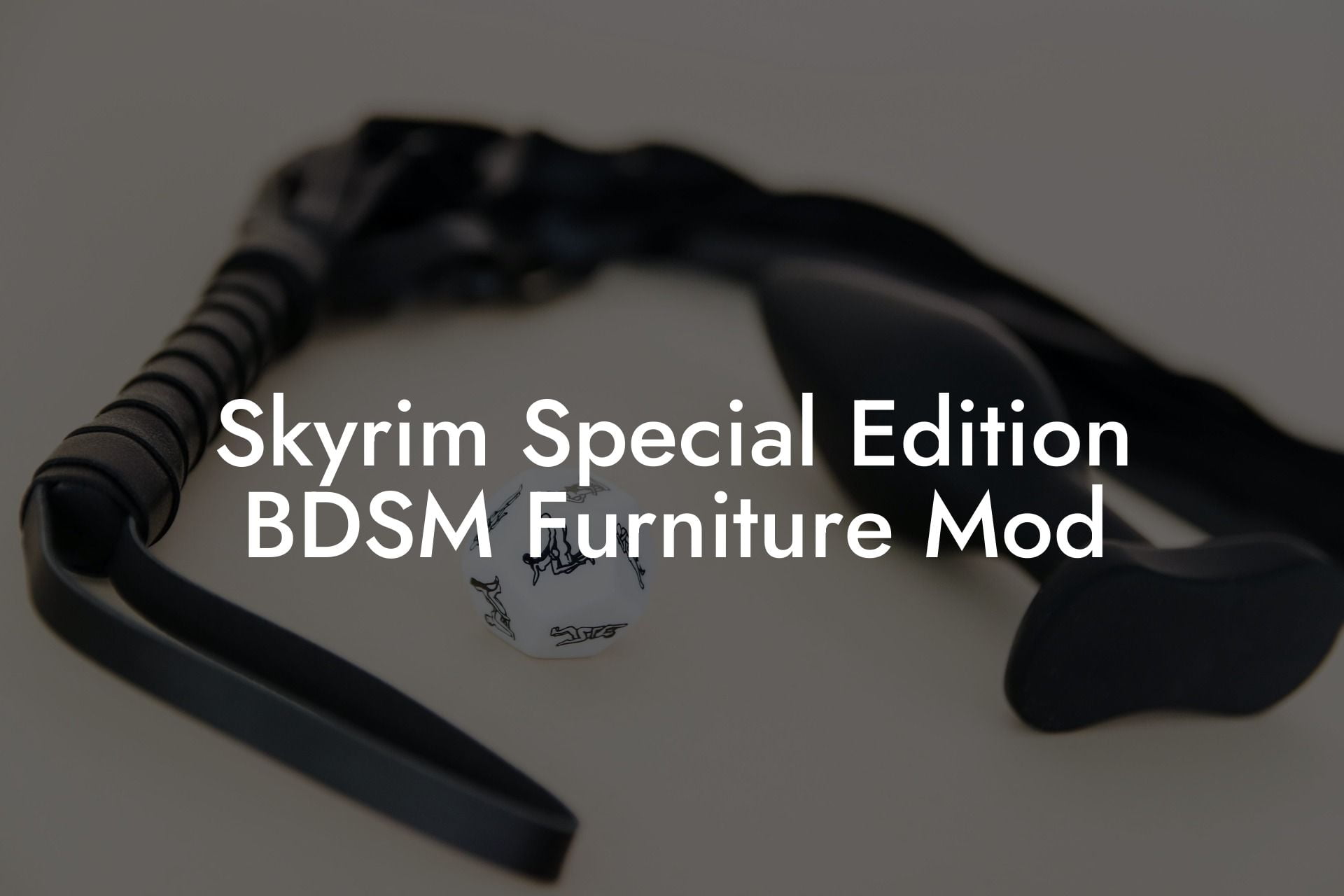 Skyrim Special Edition BDSM Furniture Mod