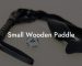 Small Wooden Paddle