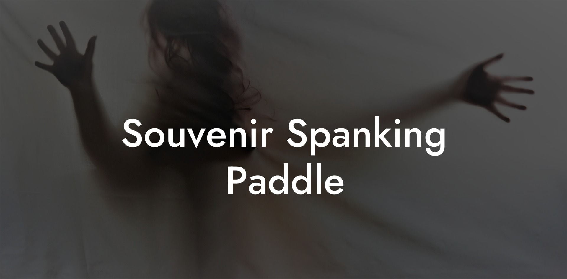 Souvenir Spanking Paddle