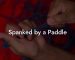 Spanked by a Paddle