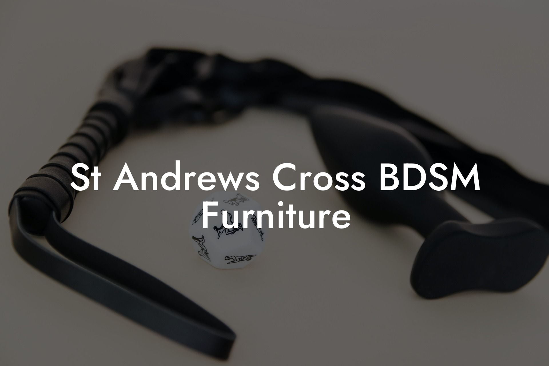 St Andrews Cross BDSM Furniture