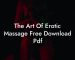 The Art Of Erotic Massage Free Download Pdf