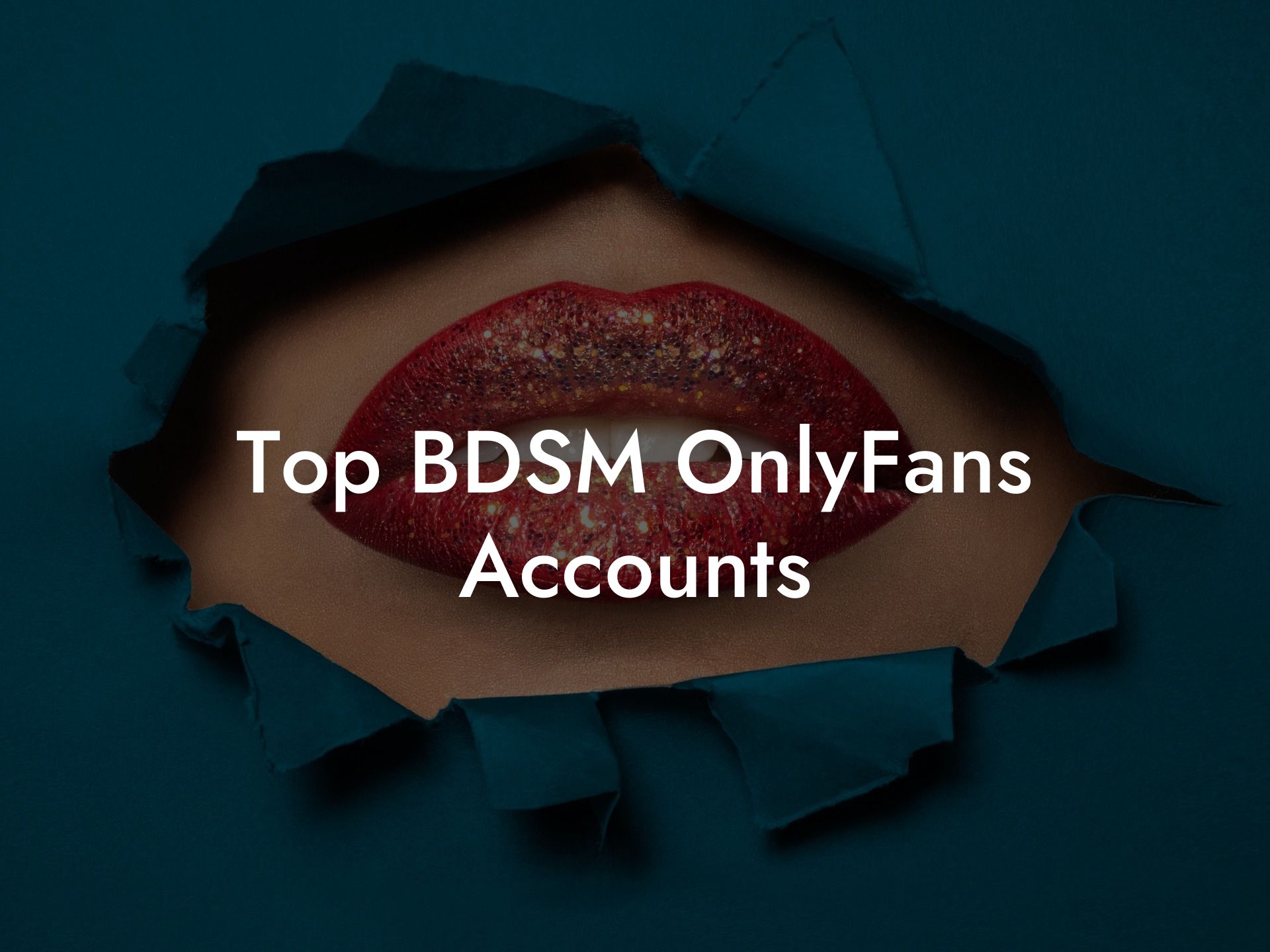 Top BDSM OnlyFans Accounts