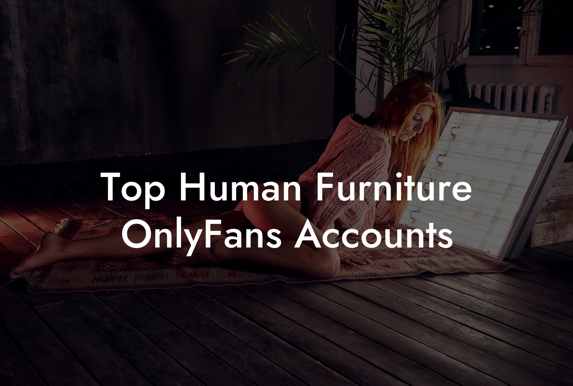 Top Human Furniture OnlyFans Accounts