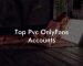 Top Pvc OnlyFans Accounts