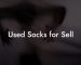 Used Socks for Sell